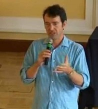 Mark Hancock presenting in Poland